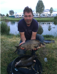 Veel vis, Gert Jansen winnaar aan de visvijver